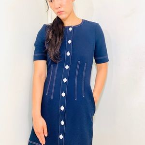 Veronica Brand Navy shift dress
